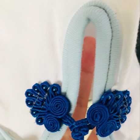 thank to チャイナ風リメイクリブロンT（XL)