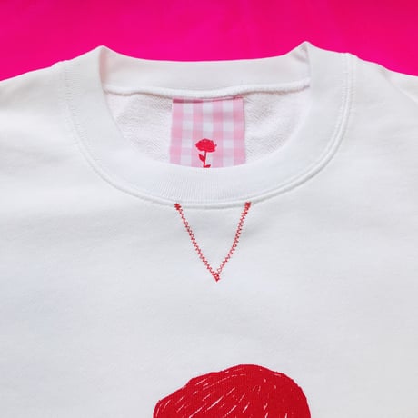 thank to Music スウェットRED（XL)