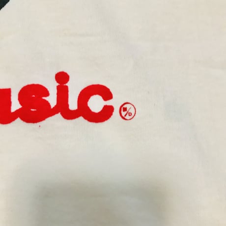 受注商品：thank to MusicリンガーTシャツ（S/M/XL) ※営業6〜8日発送
