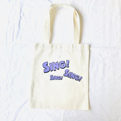 〜5/16まで！¥1100！受注: SING!SING!SING!Tシャツ(S/M/XL)  &トートセット※5/25〜6/15発送予定です。  ※土日、祝日含まず