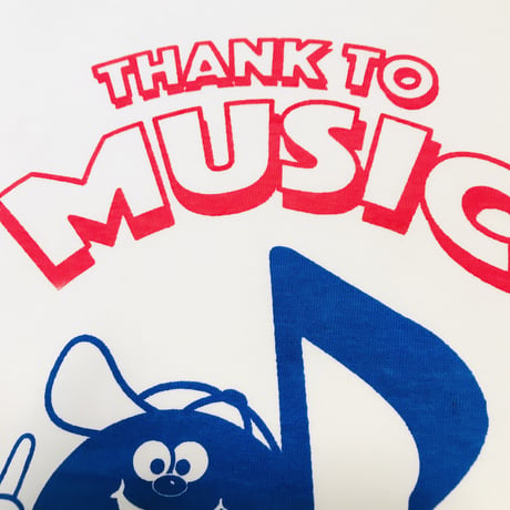 受注商品:thank to Music（musical noteC）Tシャツ(S/M/XL)