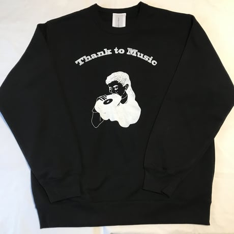 sample sale！Music Girl裏起毛スウェット(XL)