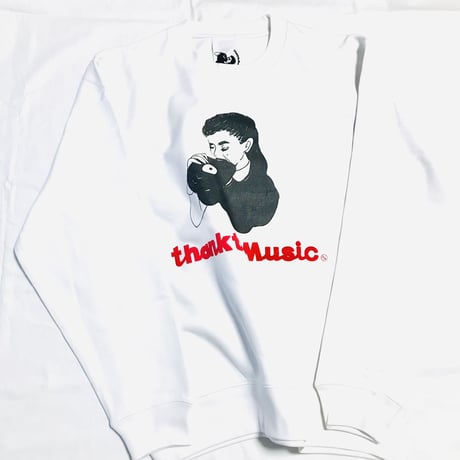 受注商品：thank to Music スウェット（S/M/XL )※1か月〜1か月半発送予定