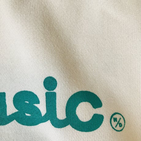 受注商品:thank to Musicスウェット(S/M/XL) ※2024/2/10〜2/19発送※土日祝日含まず