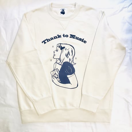 Music Girlスウェット(XL)+ショルダーバッグSET