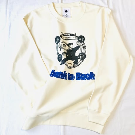〜9/17まで！ALL¥3980！受注商品：thank to Book(チャイナVer.)   スウェット（S/M/XL)