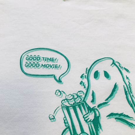受注商品：Movie ghostリメイクTシャツ（リンガー風）（M/XL) ※8/31〜9/16発送予定