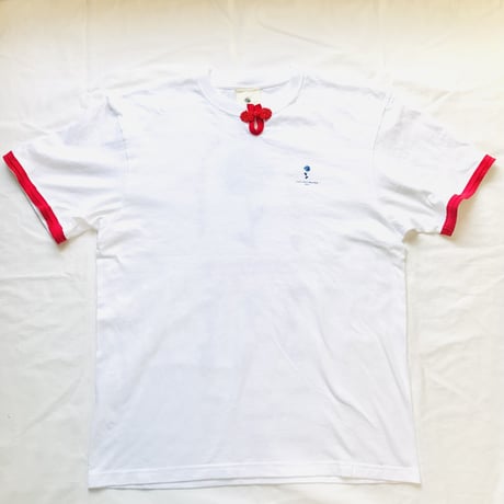 受注商品：thank to リメイクTシャツ（チャイナ風）（XL) ※8/31〜9/16発送予定