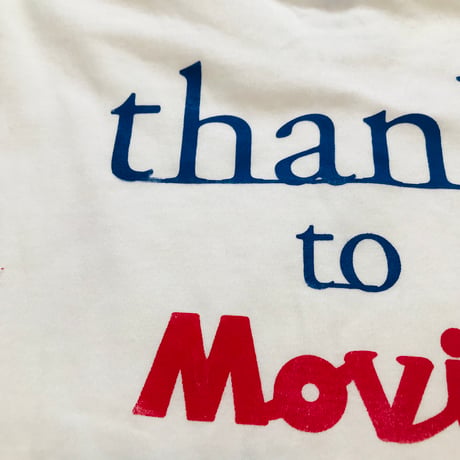 thank to MovieTシャツ(XL)※営業2〜4日発送