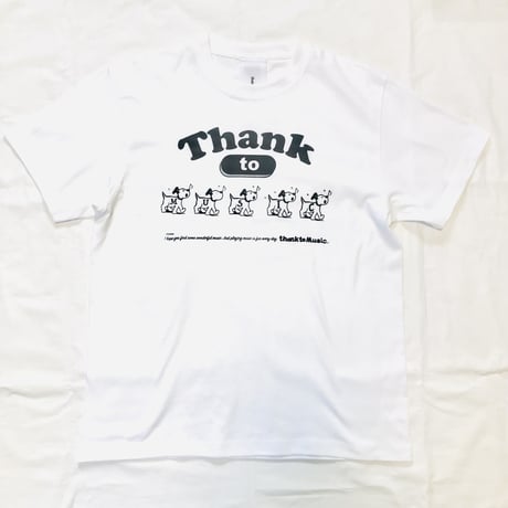 受注商品：SING!SING!DOG!Tシャツ(S/M/XL)