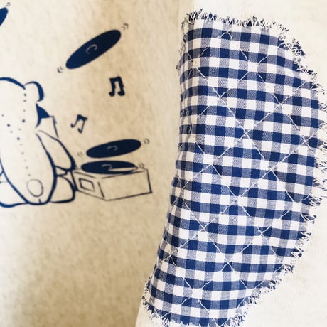 受注商品：Music Bear裏起毛リメイク　スウェット（M/XL)※※1ヶ月〜1ヶ月半かかります。