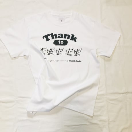 受注商品：SING!SING!DOG!Tシャツ(S/M/XL)