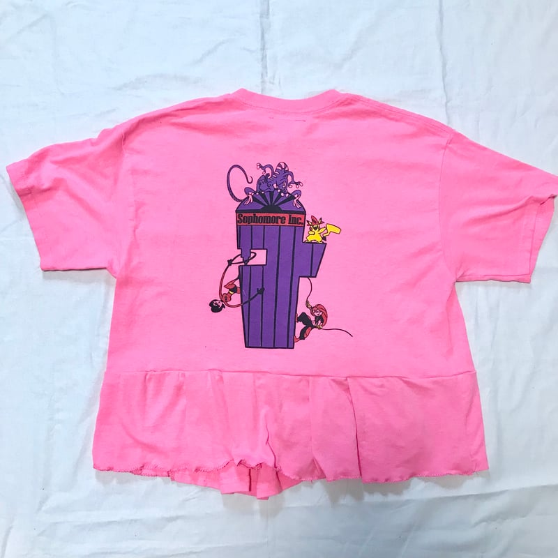 レア！アトリエgg リメイクTシャツ 蛍光ピンクサイズ1 【公式通販】