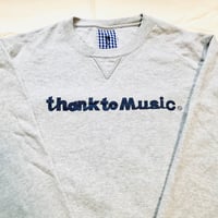 thank to Musicスウェット(XL )  ※営業２〜４日発送※土日祝日含まず