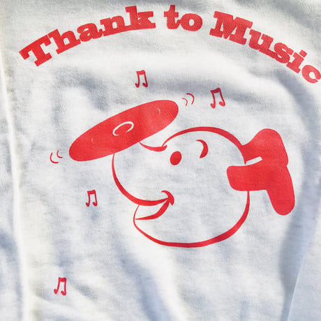 受注:thank to Musicスウェット　Mサイズ  （RECORDOG）