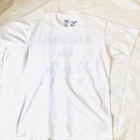 受注商品：thank to Radio Tシャツ(M/XL)※営業8〜10日発送の間に発送予定です。※土日、祝日含まず