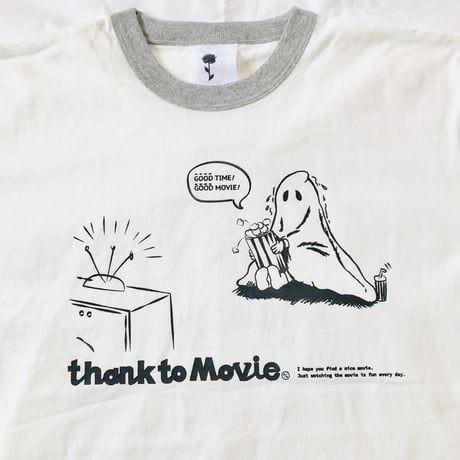 Movie ghostリンガーTシャツ（XL)  ※営業4〜5日発送