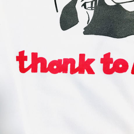 受注商品：thank to Movieスウェット（S/M/XL) ※ 1か月〜1か月半か月発送予定