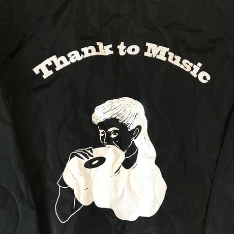 thank to Musicキルティング　アウター(M）