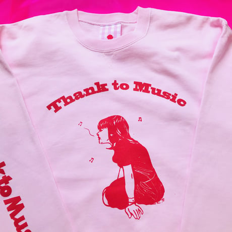 受注商品：SING GIRL スウェット（S/M/XL)※ ※2/1〜2/20の間に発送予定です。 ※土日、祝日含まず
