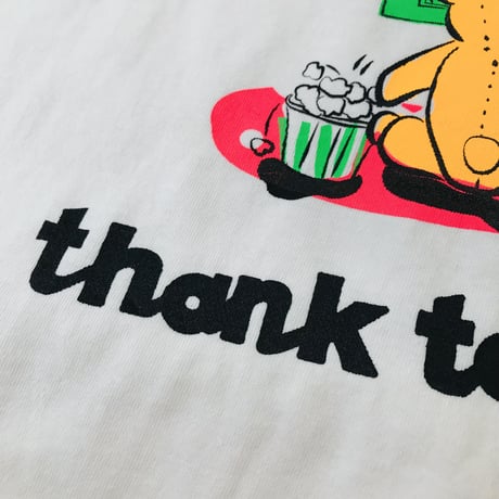 受注商品：Movie BearリンガーTシャツ（S/M/XL)