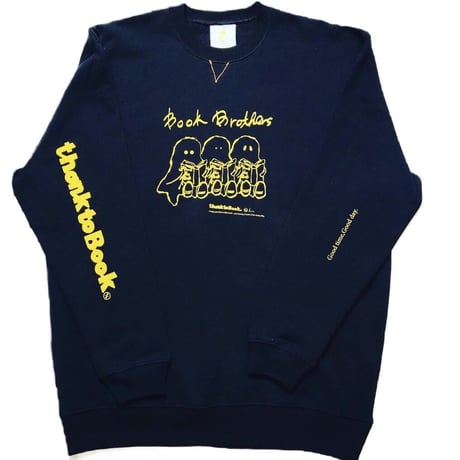 sample sale!thank to Book両面プリントスウェット（XL)