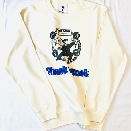 〜9/17まで！ALL¥3980！受注商品：thank to Book(チャイナVer.)   スウェット（S/M/XL)