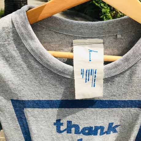 ＜Thank to movie  Tシャツ  Mサイズ　グレー＞