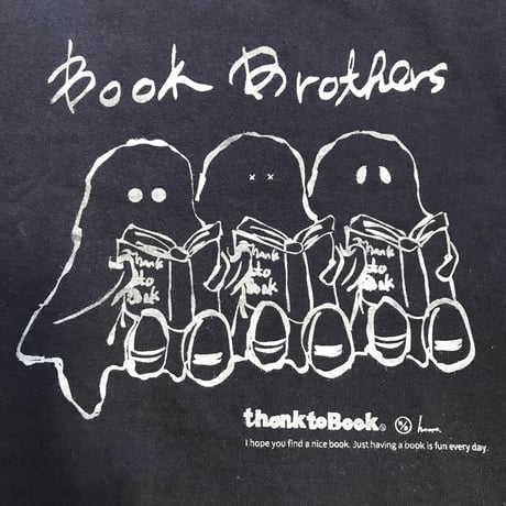 [受注]Book Brothers　リメイクロンT（ Navy/XL)※1週間〜1か月半かかります。
