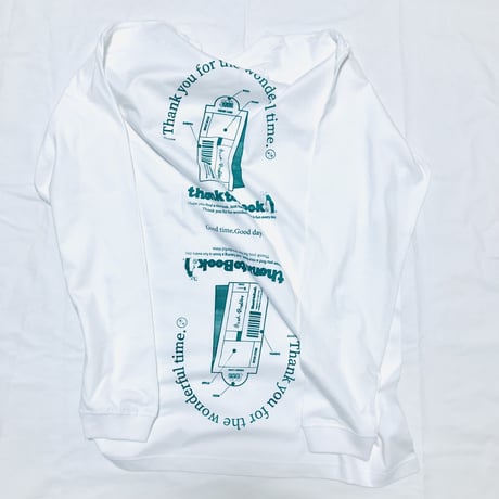 12/10まで！¥6600→¥3980！受注商品：thank to BookロンT(BookStore Ver.) (XL) 営業6〜8日を予定しております。）  ※土日祝日含まず