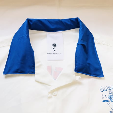 SING!SNG!SING!リメイクオープンカラーシャツ（XL)