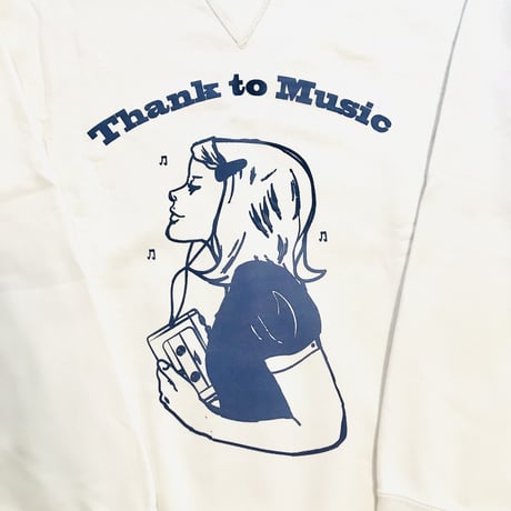 Music Girlスウェット(XL)+ショルダーバッグSET