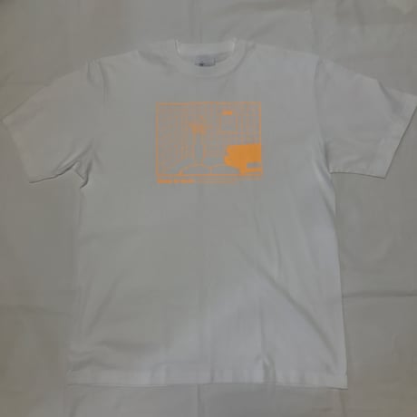 本のある生活Tシャツ（蛍光オレンジ)(S/M/XL)※翌々週の金曜日