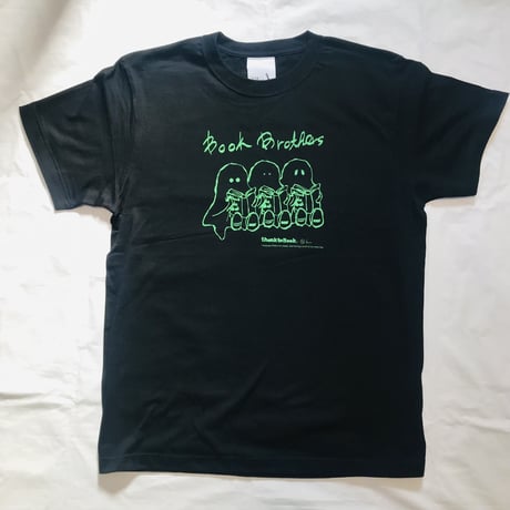 〜8/8まで！受注商品：Book BrothersTシャツ B＆シール付き（S/M/XL）