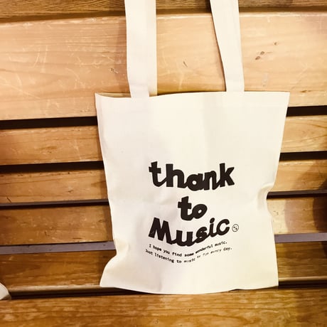 残り1点！thank to Music  トート