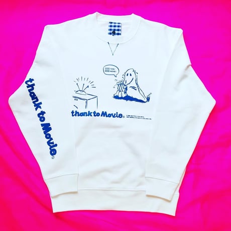 受注商品：Movie ghost スウェット（M/XL) ※2024/1/20〜1/31の間に発送致します。 ※土日祝日含まず