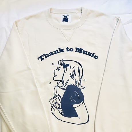 Music Girlスウェット(XL)+ショルダーバッグSET