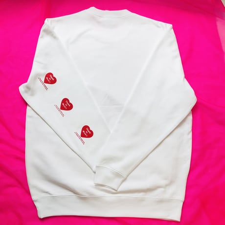 thank to Music スウェットRED（XL)