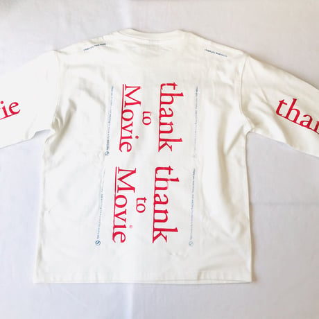 受注商品:thank to MovieロンT(M/XL)※5/25〜6/15発送