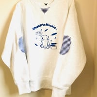 受注商品：Music Bear裏起毛リメイク　スウェット（M/XL)※※1ヶ月〜1ヶ月半かかります。