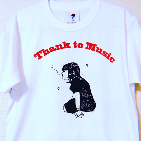 受注商品：Sing Girl Tシャツ(S/M/XL)※営業4〜6日で発送！※土日祝日含まず