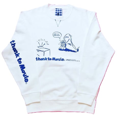 受注商品：Movie ghost スウェット（M/XL) ※2024/1/20〜1/31の間に発送致します。 ※土日祝日含まず