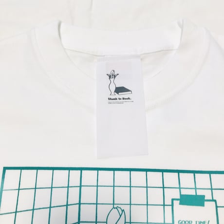 受注商品: 日常Tシャツ（Green/Book)(S/M/XL)