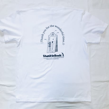 受注商品：thank to BookTシャツ  BookStore Ver.(S/M/XL )