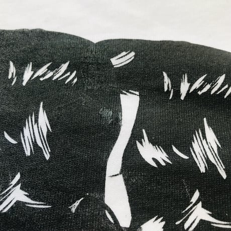 Book GirlリメイクTシャツ（リンガー風）（XL)   ※営業2〜４日で発送！