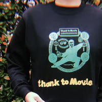 〜9/17まで！ALL¥3980！受注商品：thank to Movie(チャイナVer.)  B  スウェット（S/M/XL)