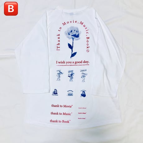 ALL¥1100！※B品※thank to ロンT※営業２〜４日発送