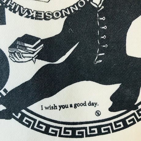 〜9/17まで！ALL¥3980！受注商品：thank to Book(チャイナVer.)   スウェット（S/M/XL)