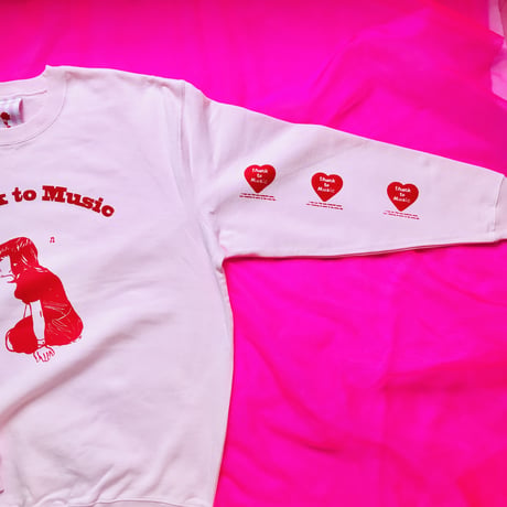 受注商品：SING GIRL スウェット（S/M/XL)※ ※2/1〜2/20の間に発送予定です。 ※土日、祝日含まず