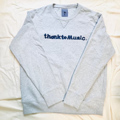 thank to Musicスウェット(XL )  ※営業２〜４日発送※土日祝日含まず